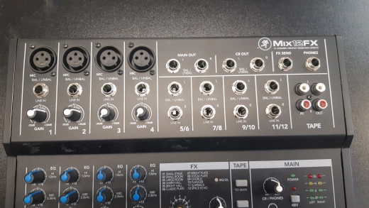 MACKIE 12 CHANNEL COMPACT MIXER W/EFX 2